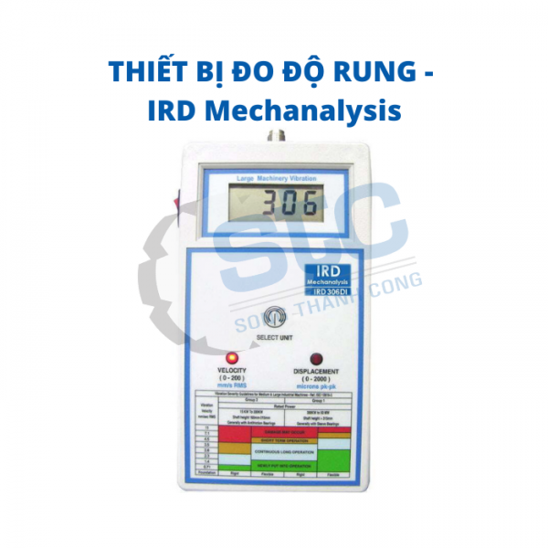 IRD306DI - Máy đo độ rung - IRD Mechanalysis