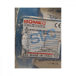Bomec - MVX/2600/10/6 - Động cơ Motovibrator