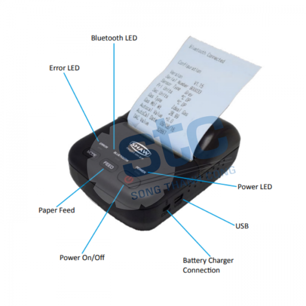 Shaw - SDH-BTP – Máy in Bluetooth