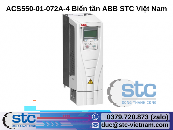 ACS550-01-072A-4 Biến tần ABB STC Việt Nam