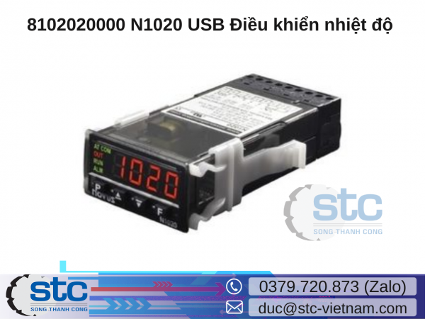 8102020000 N1020 USB Điều khiển nhiệt độ NOVUS STC Việt Nam