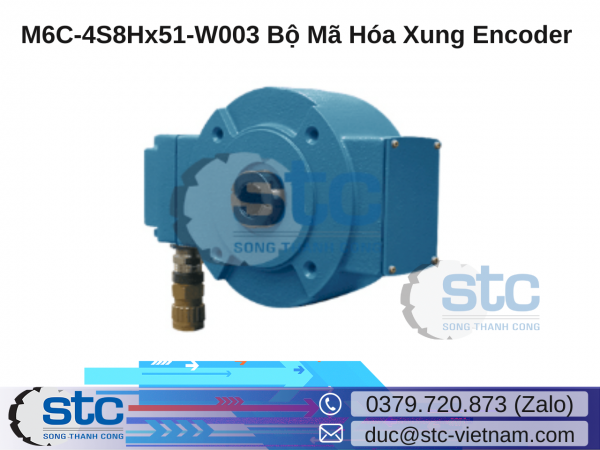 M6C-4S8Hx51-W003 Bộ Mã Hóa Xung Encoder Nidec STC Việt Nam