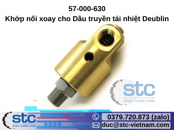 57-000-630 Khớp nối xoay cho Dầu truyền tải nhiệt Deublin STC Việt Nam