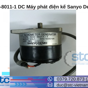 104-8011-1 DC Máy phát điện kế Sanyo Denki STC Việt Nam