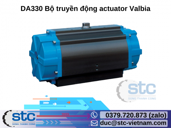 DA330 Bộ truyền động actuator Valbia STC Việt Nam
