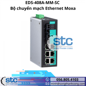 EDS-408A-MM-SC Bộ chuyển mạch Ethernet Moxa