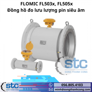 FLOMIC FL503x, FL505x Đồng hồ đo lưu lượng pin siêu âm