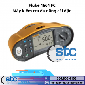 Fluke 1664 FC Máy kiểm tra đa năng cài đặt