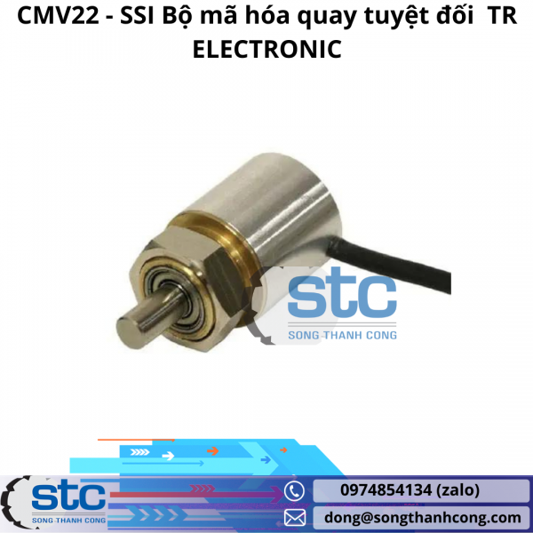CMV22 - SSI Bộ mã hóa quay tuyệt đối TR ELECTRONIC