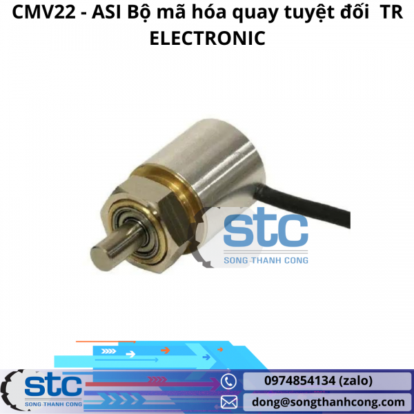 CMV22 – ASI Bộ mã hóa quay tuyệt đối TR ELECTRONIC