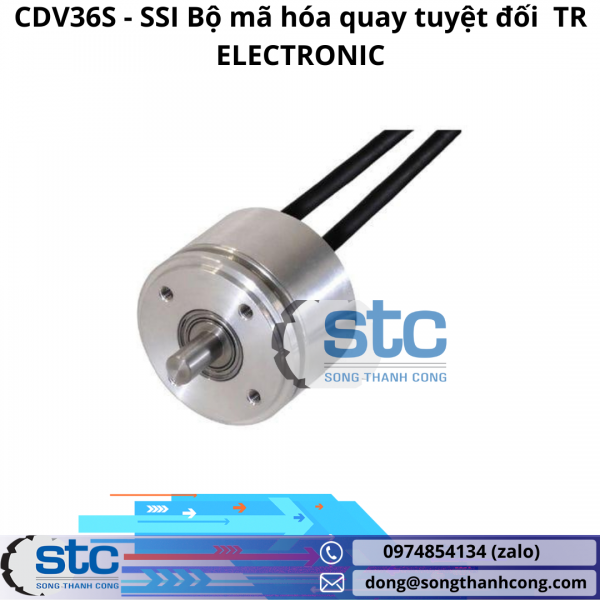 CDV36S - SSI Bộ mã hóa quay tuyệt đối TR ELECTRONIC