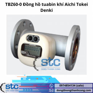 TBZ60-0 Đồng hồ tuabin khí Aichi Tokei Denki