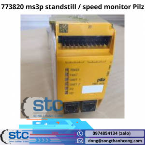 773820 ms3p standstill / speed monitor Pilz