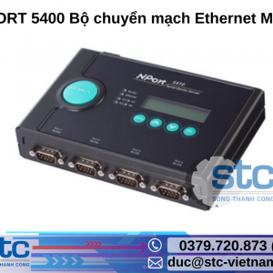 NPORT 5400 Bộ chuyển mạch Ethernet Moxa STC Việt Nam