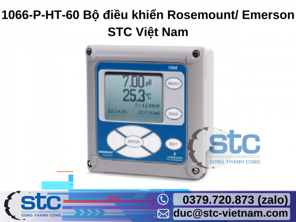 1066-P-HT-60 Bộ điều khiển Rosemount/ Emerson STC Việt Nam