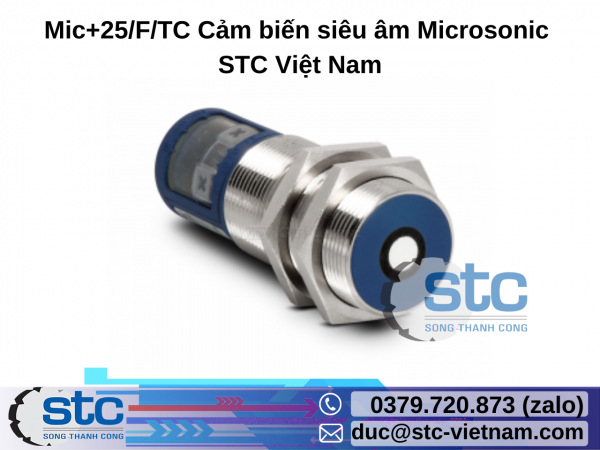 Mic+25/F/TC Cảm biến siêu âm Microsonic STC Việt Nam