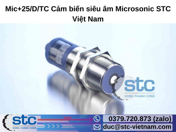 Mic+25/D/TC Cảm biến siêu âm Microsonic STC Việt Nam