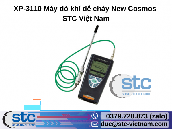 XP-3110 Máy dò khí dễ cháy New Cosmos STC Việt Nam