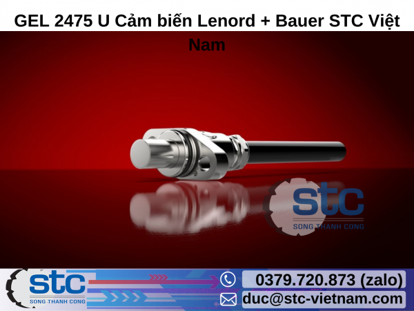 GEL 2475 u Cảm biến Lenord + Bauer STC Việt Nam