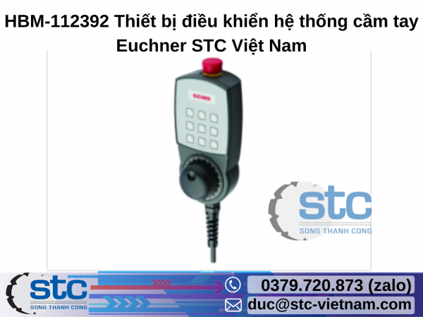 HBM-112392 Thiết bị điều khiển hệ thống cầm tay Euchner STC Việt Nam