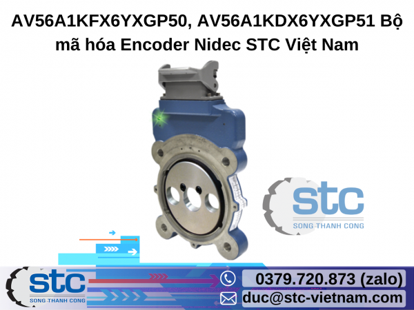 AV56A1KFX6YXGP50, AV56A1KDX6YXGP51 Bộ mã hóa Encoder Nidec STC Việt Nam