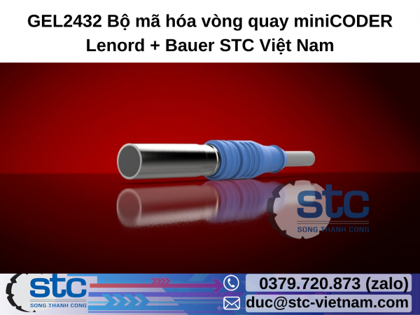 GEL2432 Bộ mã hóa vòng quay miniCODER Lenord + Bauer STC Việt Nam