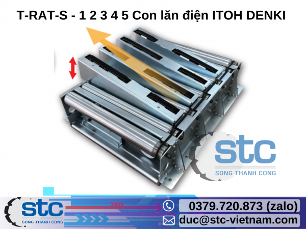 T-RAT-S - 1 2 3 4 5 Con lăn điện ITOH DENKI STC Việt Nam