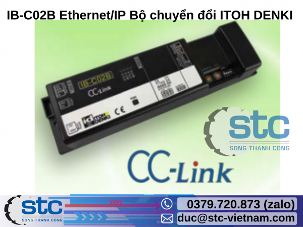IB-C02B Ethernet/IP Bộ chuyển đổi ITOH DENKI STC Việt Nam