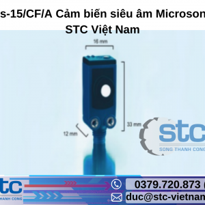 Sks-15/CF/A Cảm biến siêu âm Microsonic STC Việt Nam