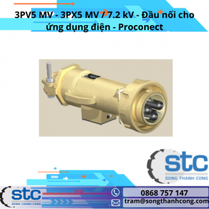3PV5 MV - 3PX5 MV / 7.2 kV Đầu nối cho ứng dụng điện Proconect