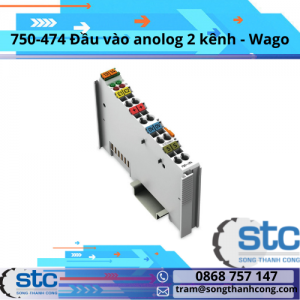 750-474 Đầu vào anolog 2 kênh STC Wago Việt Nam