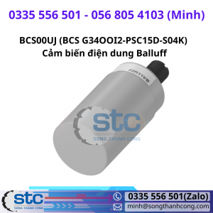BCS00UJ (BCS G34OOI2-PSC15D-S04K) Cảm biến điện dung Balluff