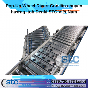 Pop-Up Wheel Divert Con lăn chuyển hướng Itoh Denki STC Việt Nam