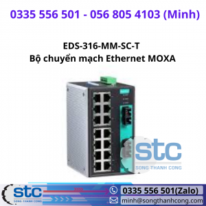 EDS-316-MM-SC-T Bộ chuyển mạch Ethernet MOXA