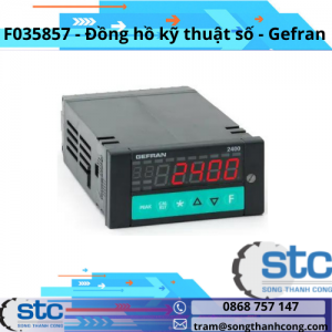 F035857 Đồng hồ kỹ thuật số Gefran
