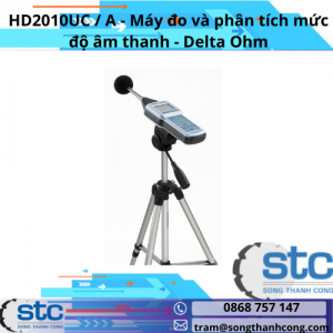 HD2010UC / A Máy đo và phân tích mức độ âm thanh Delta Ohm