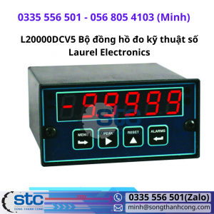 L20000DCV5 Bộ đồng hồ đo kỹ thuật số Laurel Electronics