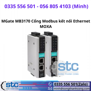 MGate MB3170 Cổng Modbus kết nối Ethernet MOXA