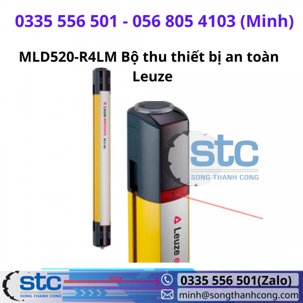 MLD520-R4LM Bộ thu thiết bị an toàn Leuze