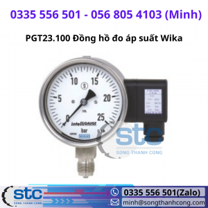 PGT23.100 Đồng hồ đo áp suất Wika
