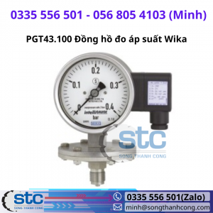 PGT43.100 Đồng hồ đo áp suất Wika