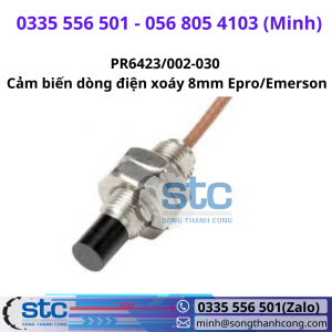PR6423002-030 Cảm biến dòng điện xoáy 8mm EproEmerson