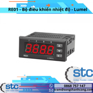 RE01 Bộ điều khiển nhiệt độ Lumel
