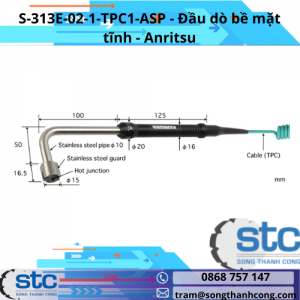 S-313E-02-1-TPC1-ASP Đầu dò bề mặt tĩnh Anritsu