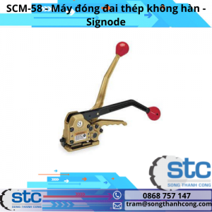 SCM-58 Máy đóng đai thép không hàn Signode