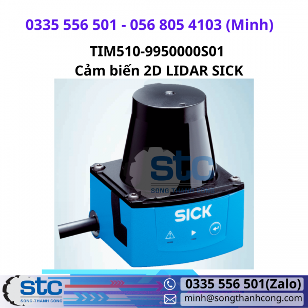 TIM510-9950000S01 Cảm biến 2D LIDAR SICK