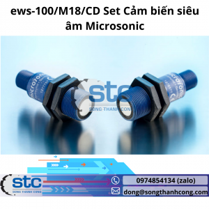 ews-100/M18/CD Set Cảm biến siêu âm Microsonic