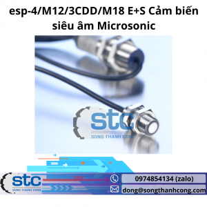 esp-4/M12/3CDD/M18 E+S Cảm biến siêu âm Microsonic
