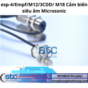esp-4/Empf/M12/3CDD/ M18 Cảm biến siêu âm Microsonic
