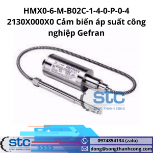 HMX0-6-M-B02C-1-4-0-P-0-4 2130X000X0 Cảm biến áp suất công nghiệp Gefran